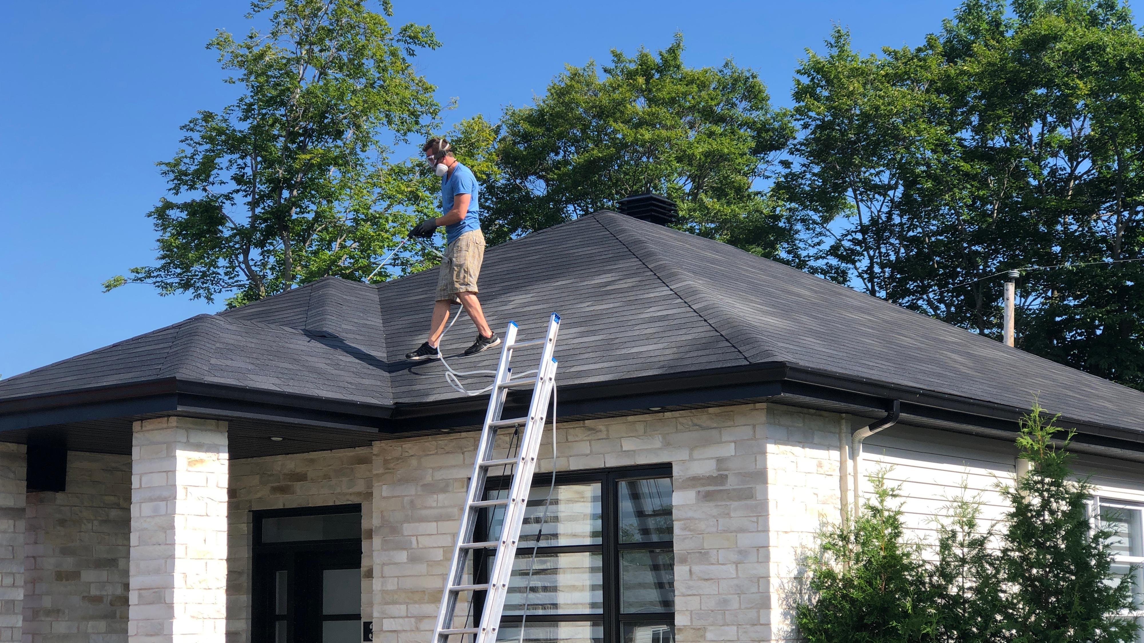 Well-Maintained Roof with roof rejuvenation